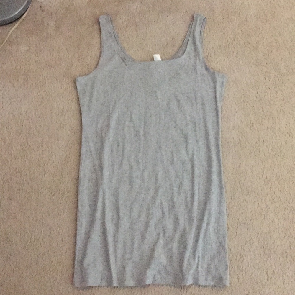 Grey short bodycon dress
